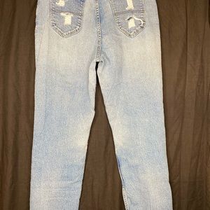 Levi size 8 distressed jeans